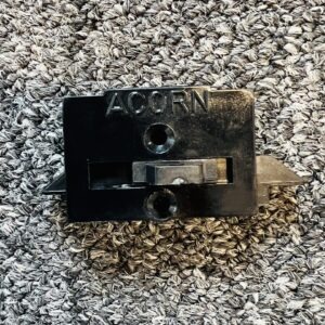 Acorn Tilt Latch, Black