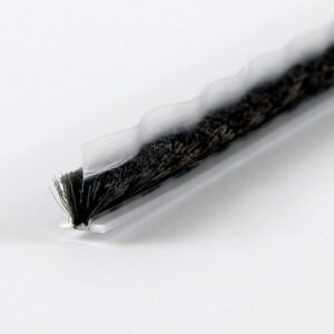 T-Back Pile weather stripping, Gray