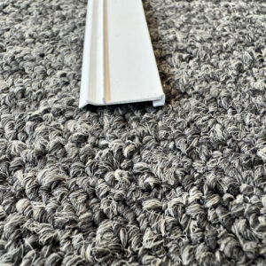 Vinyl Acorn Glazing Bead, White