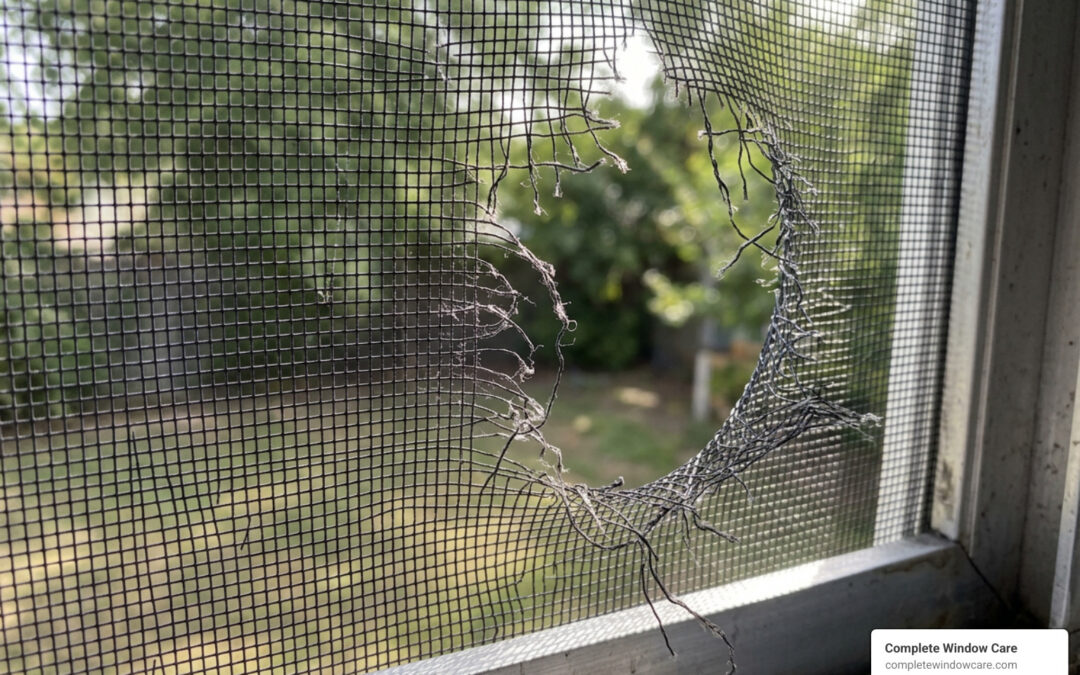 How to Repair a Torn or Ripped Window Screen Like a Pro