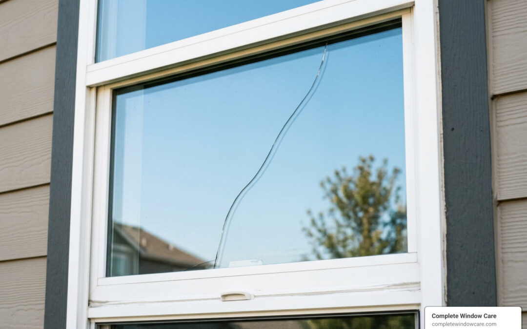 Stress Crack in Your Window? Here is How to Tell and What to Do