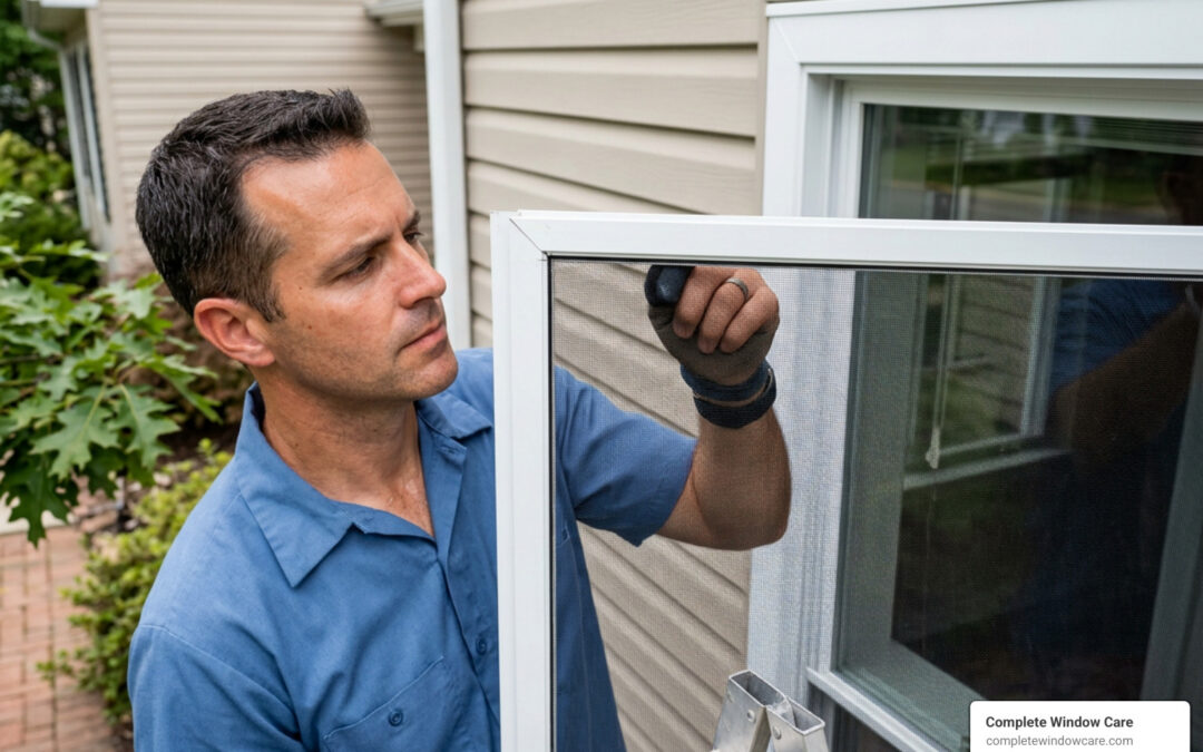 The Complete Guide to Window Screen Frame Repair Service